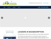 Tablet Screenshot of bioscienceinternational.com